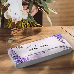 Carte de remerciement