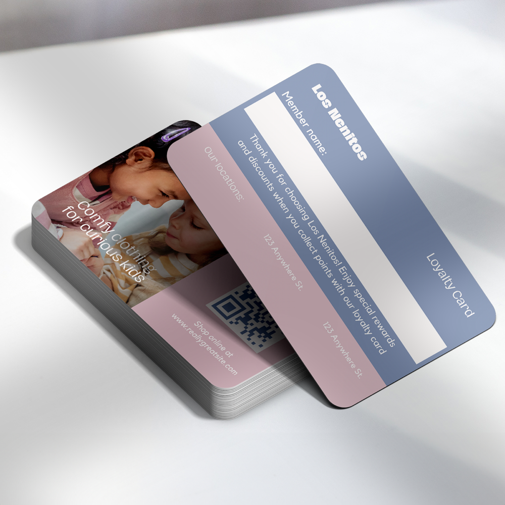 PVC pasjes handtekeningveld