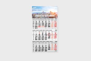 Klassisk 3 måneders kalendere