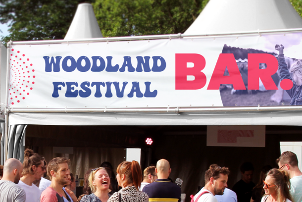 Image of printed products with a unique logo and design. Great for festivals!