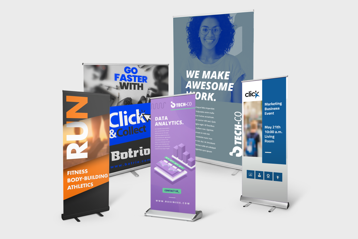 Roll-up banners