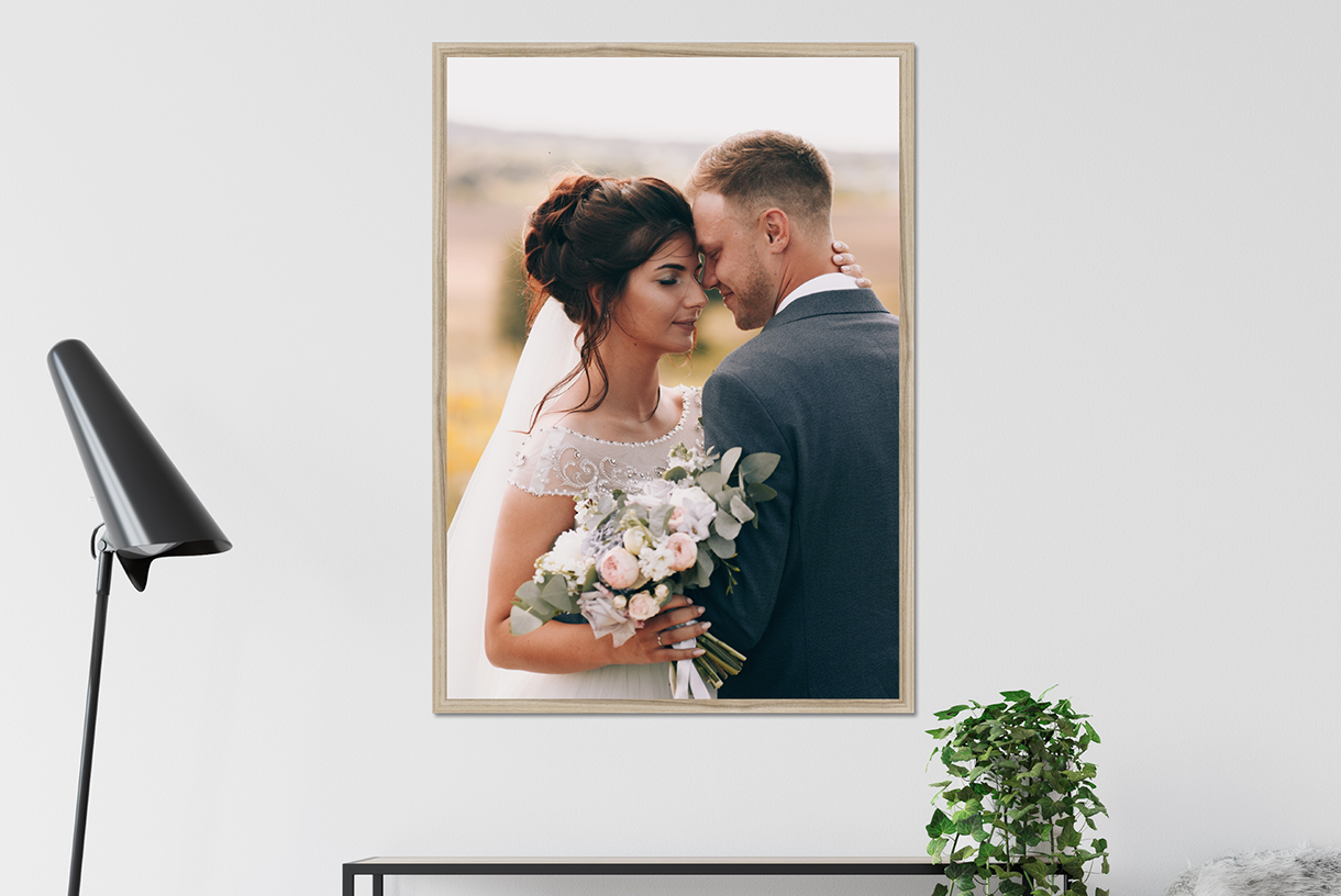 Foto poster met lijst