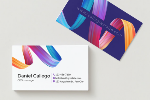 Standaard visitekaartjes