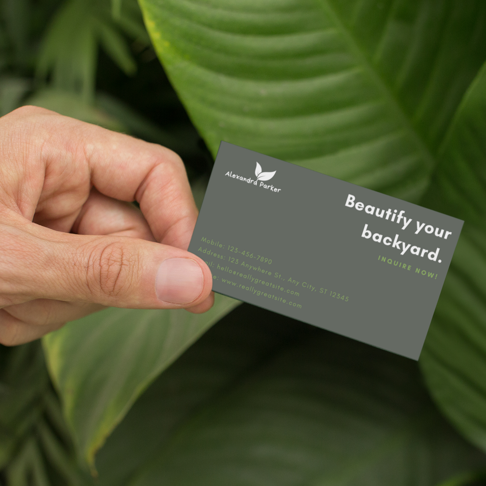 Standaard visitekaartjes