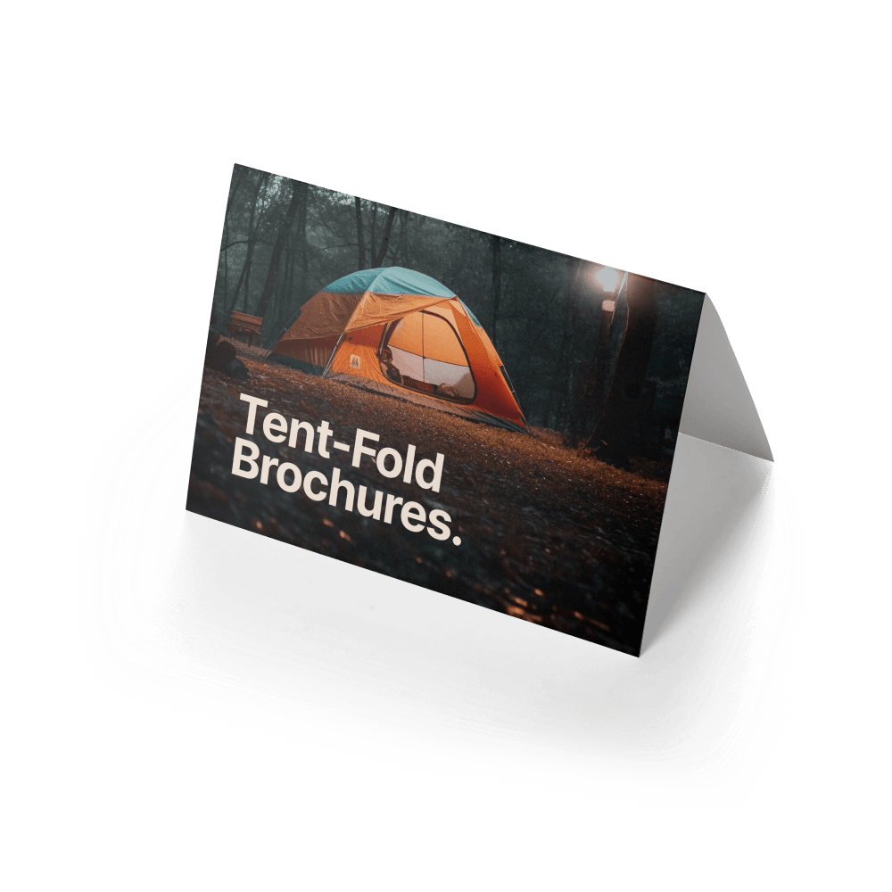 Tent-Fold Brochures