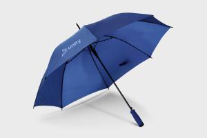 Personalised umbrellas with your logo printed - available online at HelloprintConnect
