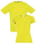 Sportliche T-Shirts für Mann und Frau in der Farbe Neon Gelb bei Helloprint erhältlich. Personalisiere sie einfach online.