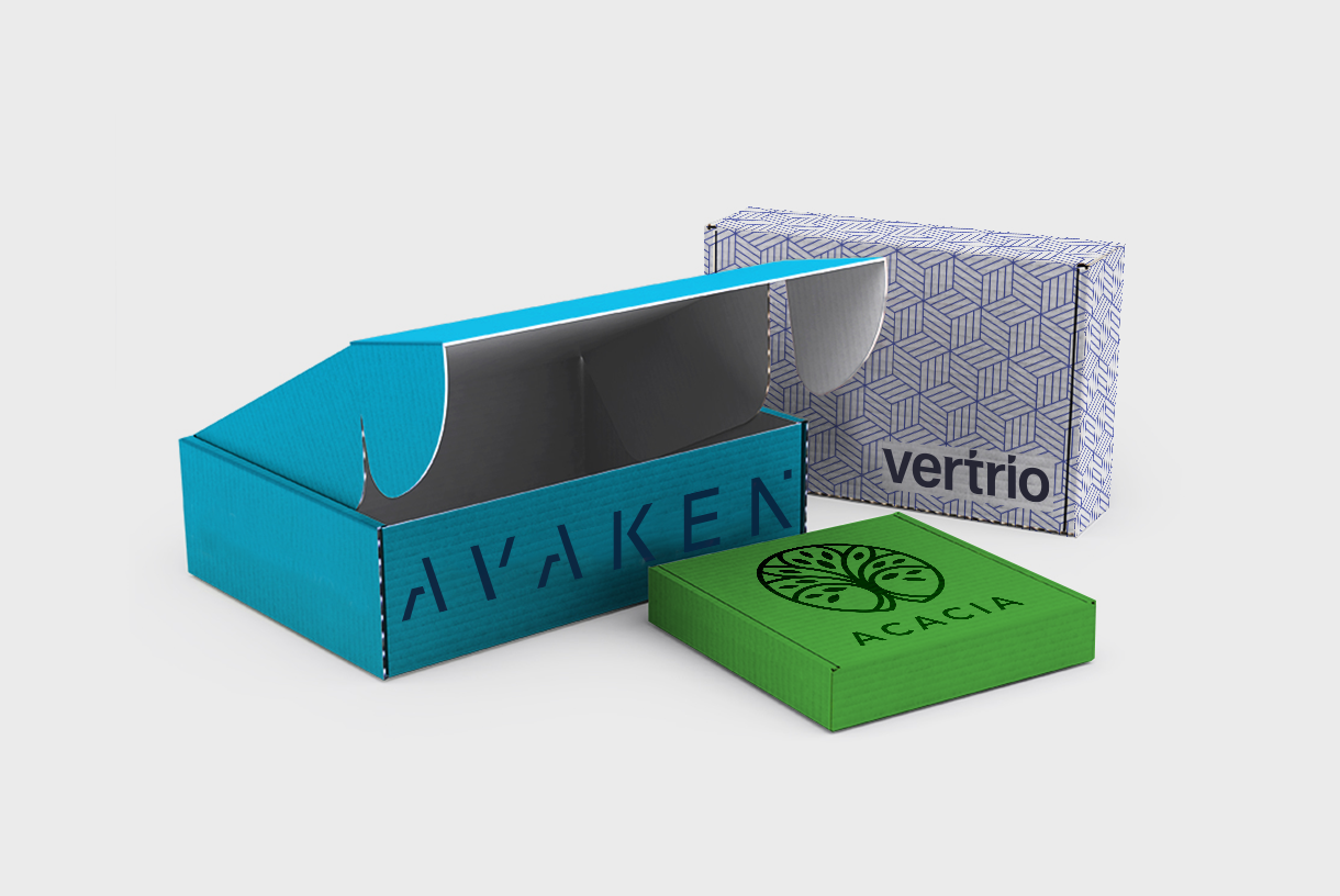 Verzendddoos met klapdeksel