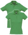 Klassische grüne Poloshirts mit Deinem Design bei PingoPrint.de verfügbar. Bedrucke sie günstig online.
