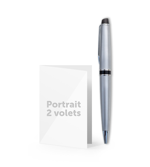 Cartes de visite double portrait