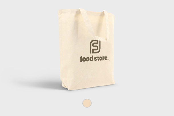 Deep tote canvas bags to fit a maximum of things in your personalised cotton bag