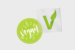 Vegane Sticker