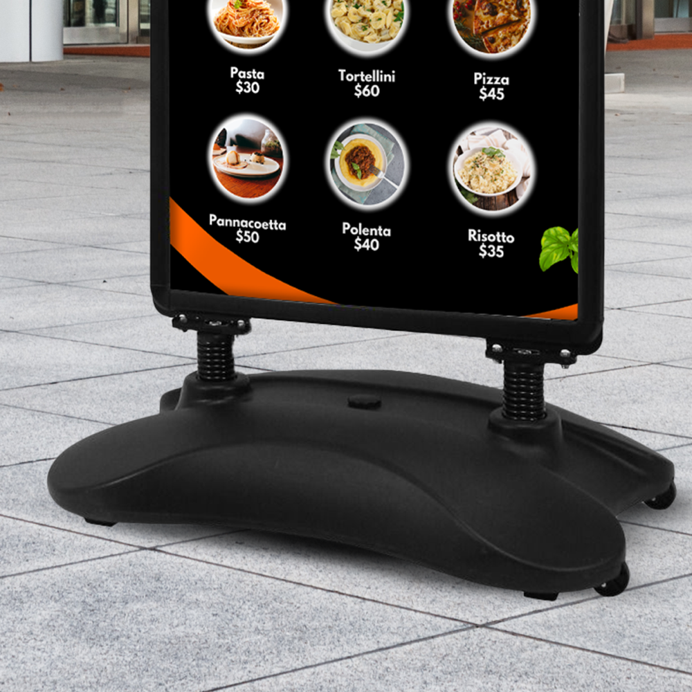 Stoepborden met watertank