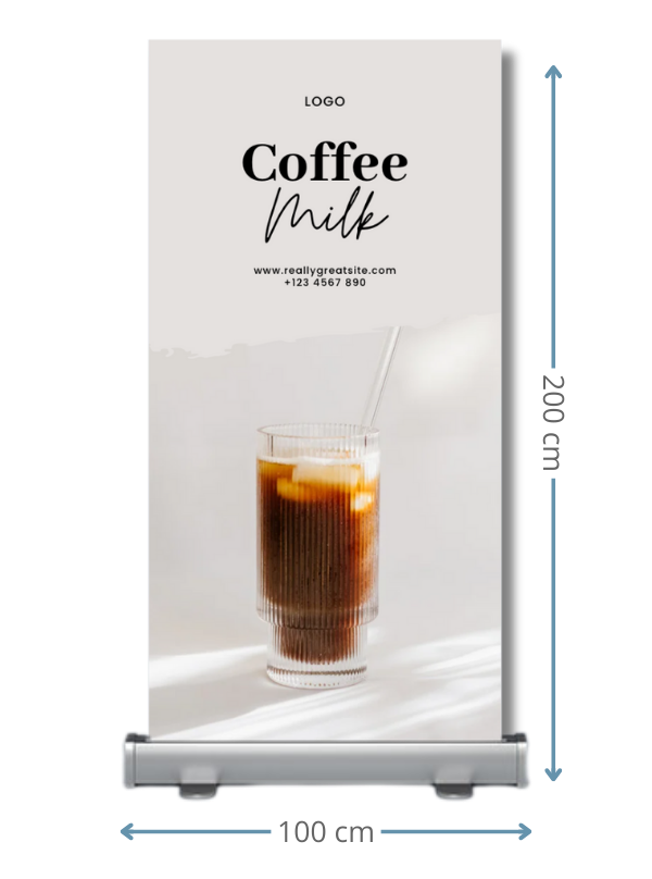 Medium roll-up banners