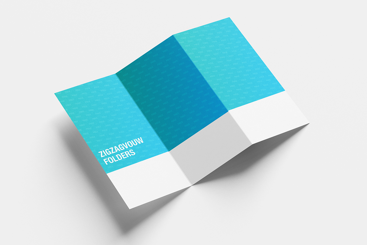 Zigzagvouw folders