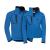 Deux vestes de sport de couleur bleu disponible sur Helloprint avec un logo personnalisé ou une image imprimée.
