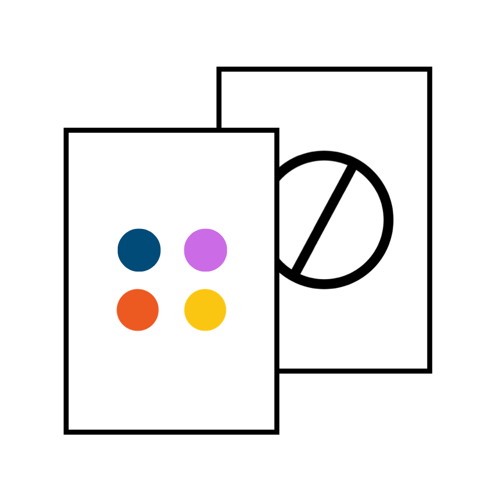 4/0 PMS (ensidig 4 färger)