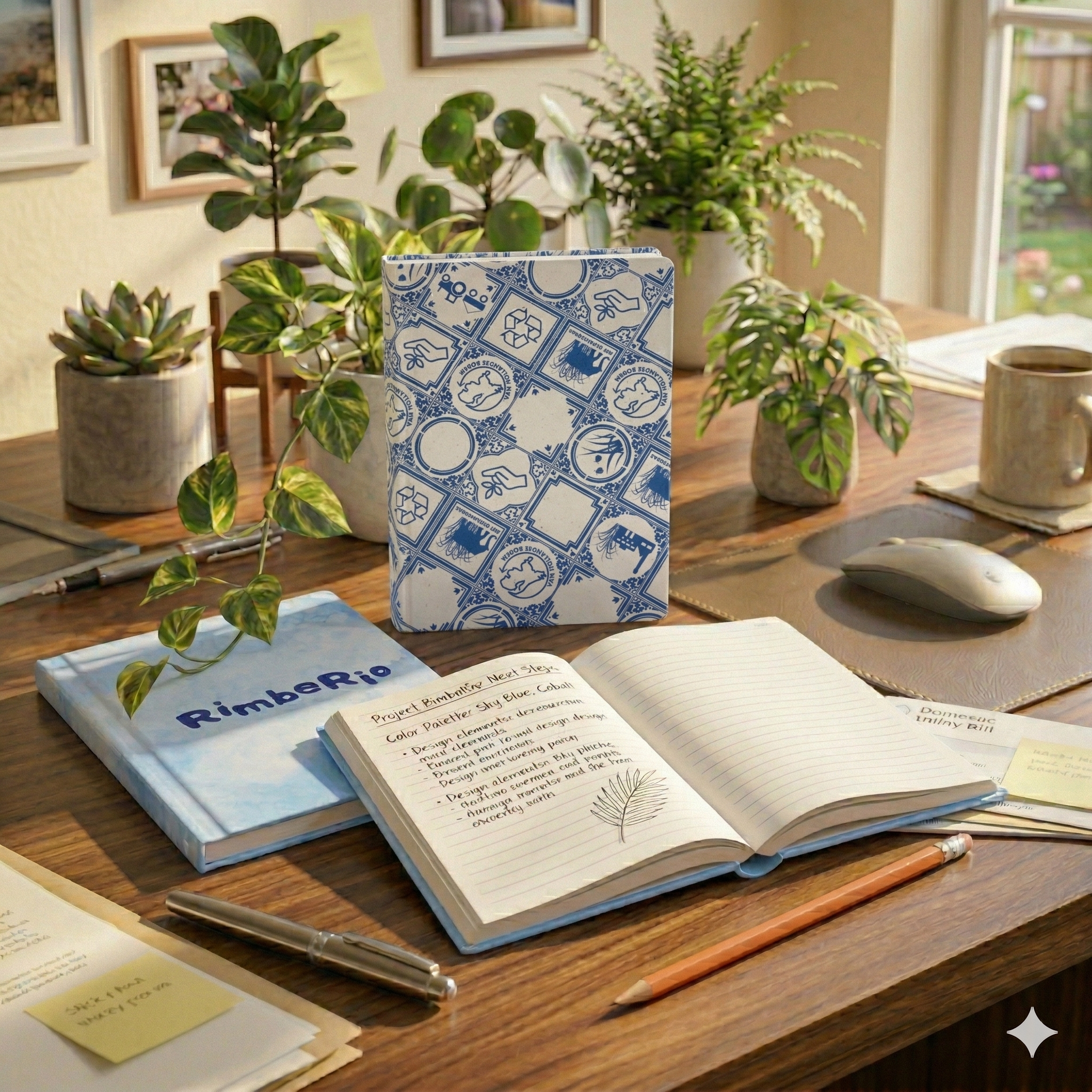 A5 Elephant Grass Notebook