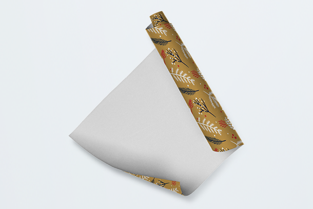 Make your Christmas gift special with personalised wrapping paper printed at Helloprint
