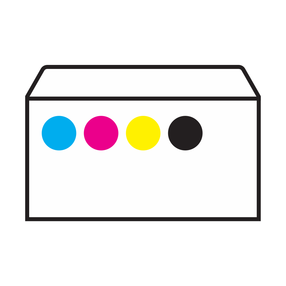 Enkelzijdig full colour