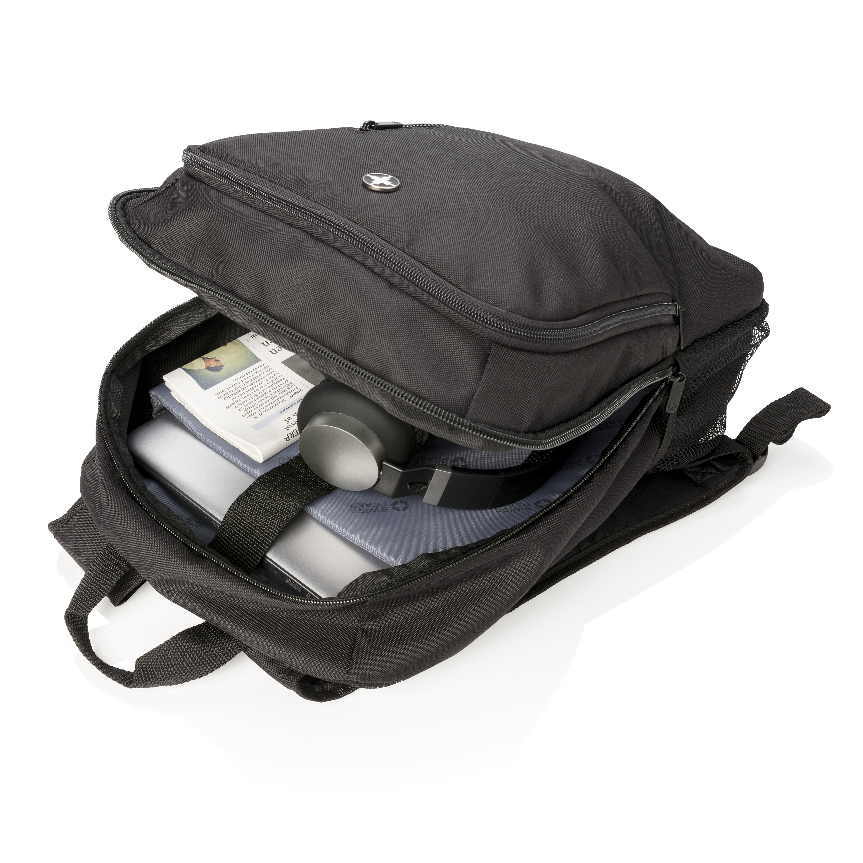 Personalised Business Backpack holding up to 15 litres, available at Helloprint. 